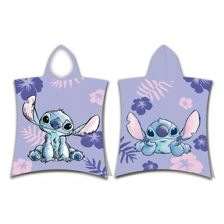 Lilo és Stitch pamut poncsó