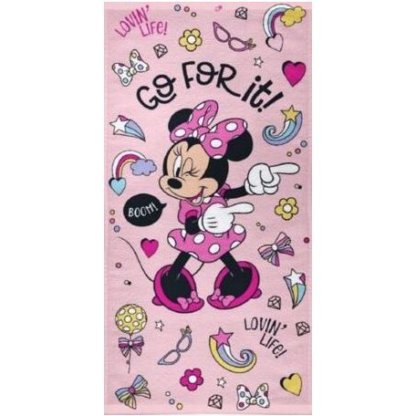 Disney Minnie fürdőlepedő  - Go for it !  törölköző 