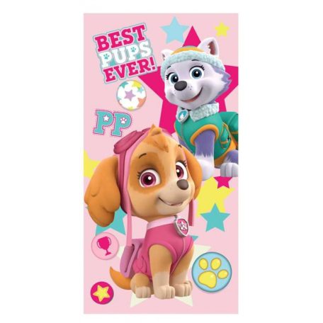 Mancs őrjárat Best Pups Ever törölköző - fürdőlepedő