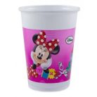 Disney Minnie parti pohár (8 db-os)