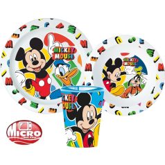 Mickey egér micro gyerek étkészlet