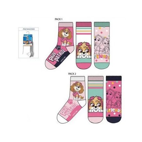 Mancs őrjárat 3 darabos zokni szett (31-34 cm)