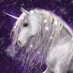 Unikornis kispárna huzat