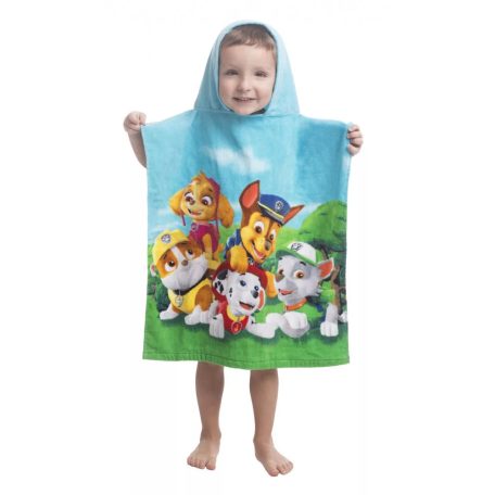 Mancs őrjárat kék színű poncsó