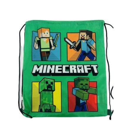 Minecraft Alex és Steve tornazsák