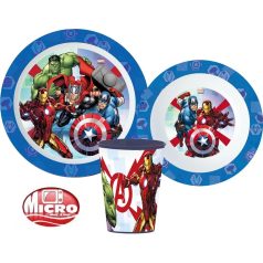 Bosszúállók - Avengers micro gyerek étkészlet