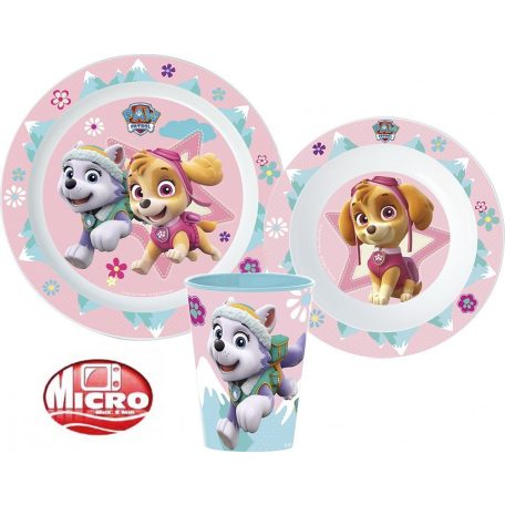 Mancs őrjárat micro gyerek étkészlet