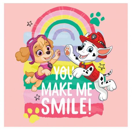 Mancs őrjárat Smile kéztörlő, arctörlő