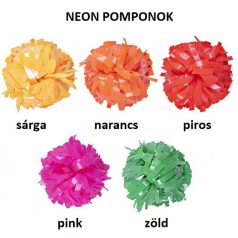 Pompon - neon színű
