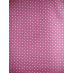 Batonbag - pink, polka dots