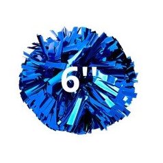 6" cheer pompon - for cadets, juniors - 35 cm