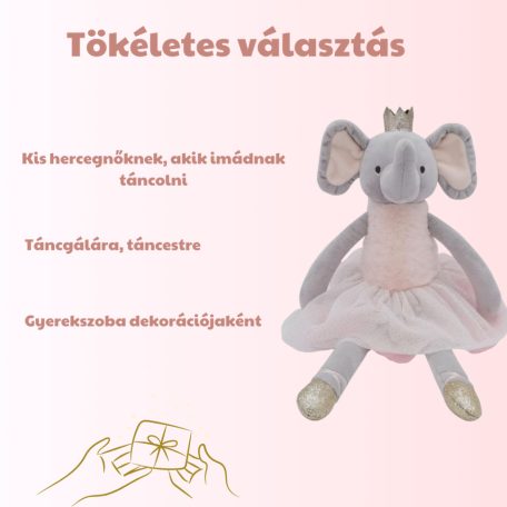 Plišani slonić balerina