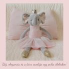 Plišani slonić balerina