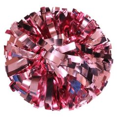 Light pink Metal 8" Pompon