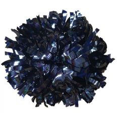 Navy Holographic 8" Poms