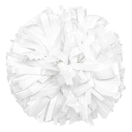White 8" pompon